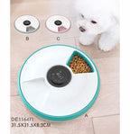 Automatic 6-Tray Pet Feeder — Timed Electric Bowl for Cats & Dogs