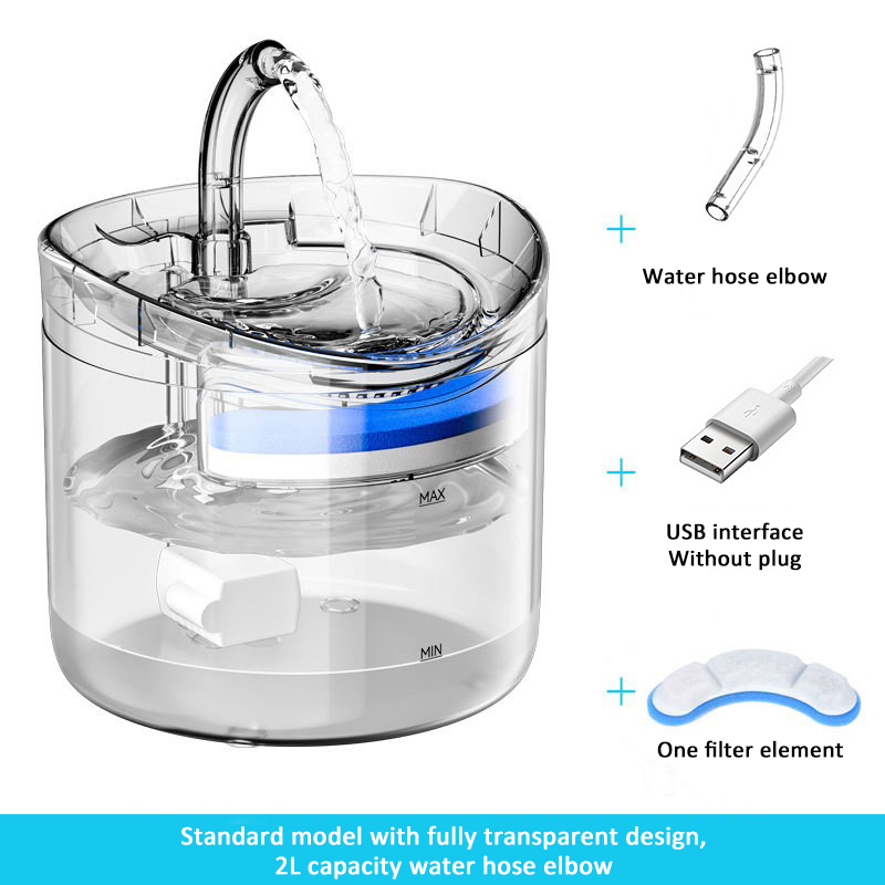 Pet Water Dispenser Automatic Circulation Intelligent Constant Temperature Electric Mute Water Dispenser Pet Supplies Accessory