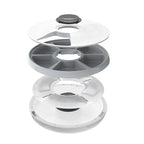 Automatic 6-Tray Pet Feeder — Timed Electric Bowl for Cats & Dogs