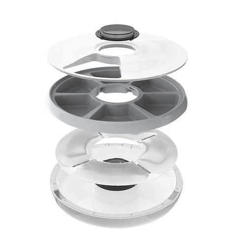 Automatic 6-Tray Pet Feeder — Timed Electric Bowl for Cats & Dogs