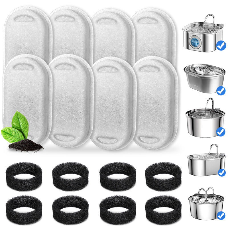 PETLIBRO Pet Water Fountain Replacement Filter Core & Cotton