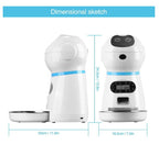 Smart Automatic Pet Feeder — 3.5L with Voice Recorder & Stainless Steel Bowl