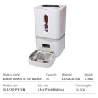 Wifi Smart APP Pet Feeder Household use Microchip Dog Automatic Pet Feeder Automatic Pet Feeder