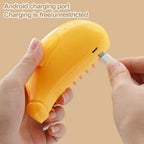 Grooming Brush for Pets Multifunctional Pet Grooming Tool Banana Shape Steamy Cat Brush for Hair Removal Grooming Pet for Pets