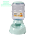 Upgrade Wheat Straw Large Capacity 3.8L Pet Feeder Automatic Water Feeding Dog Basin Pet Bowl