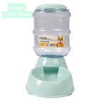 Upgrade Wheat Straw Large Capacity 3.8L Pet Feeder Automatic Water Feeding Dog Basin Pet Bowl