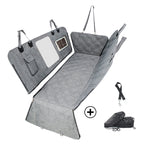 Divisible Waterproof Car Seat Pad for Rear Seats - Suitable for Pets and Humans, Thickened and Water-Resistant Automotive Backseat Pet Pad