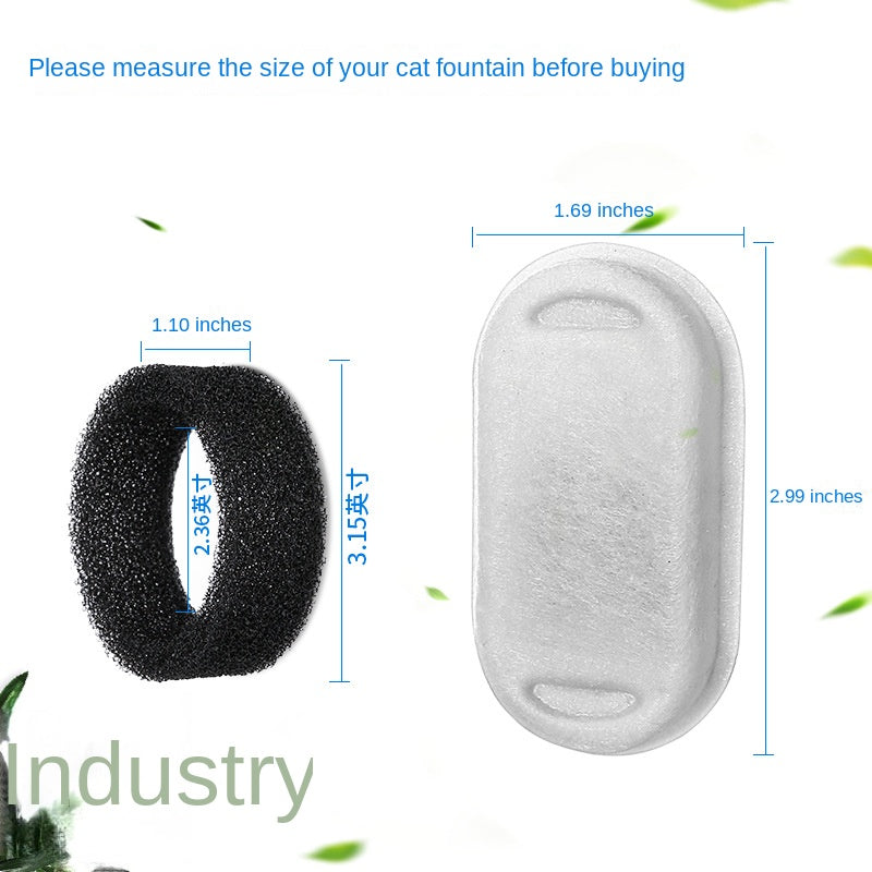 PETLIBRO Pet Water Fountain Replacement Filter Core & Cotton